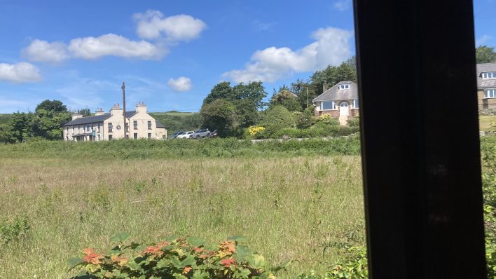 The Liverpool Arms visible from any MER Car en route to Laxey